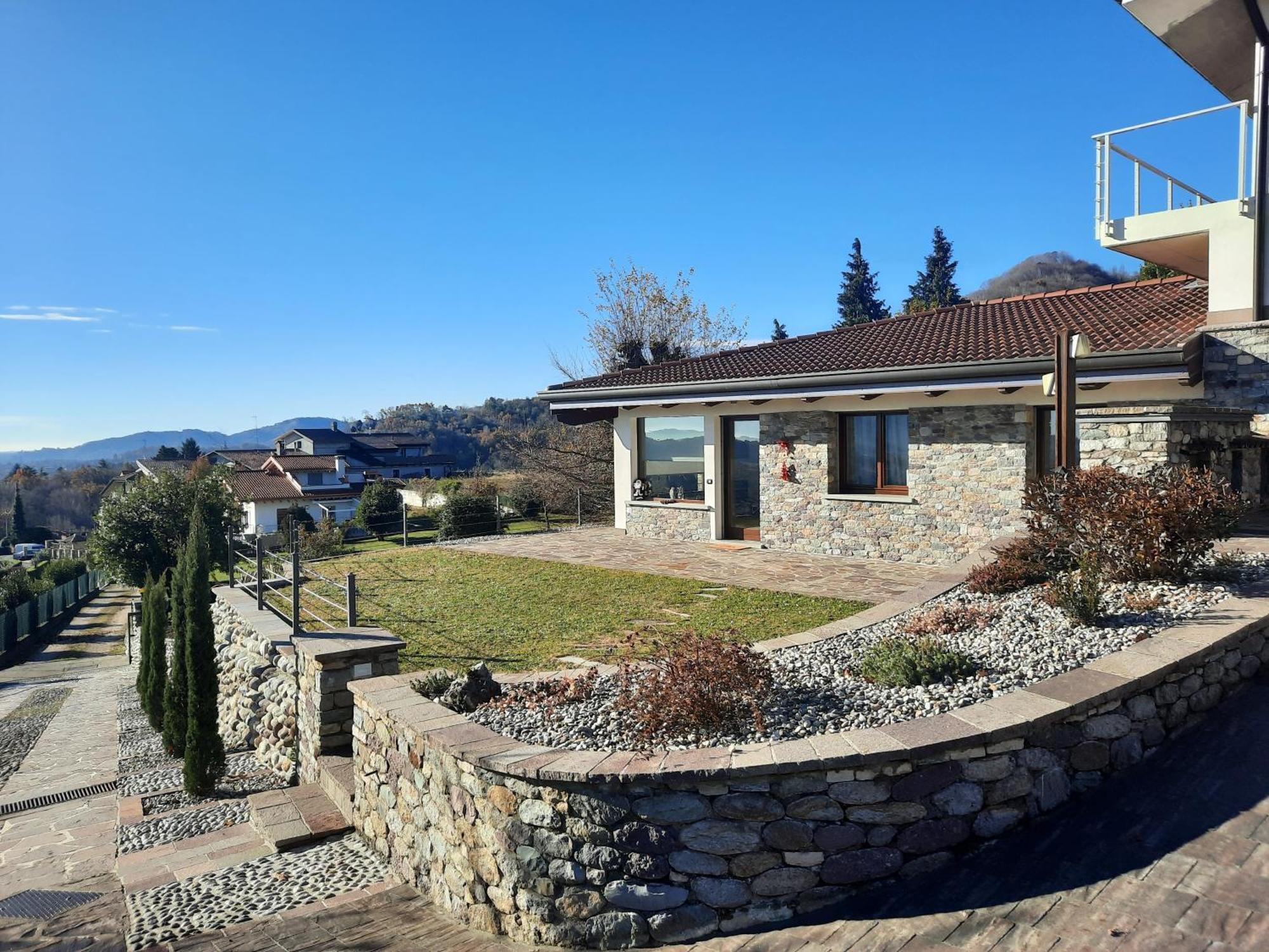 Villa Duno A Un Passo Da Citta Alta Clanezzo Buitenkant foto