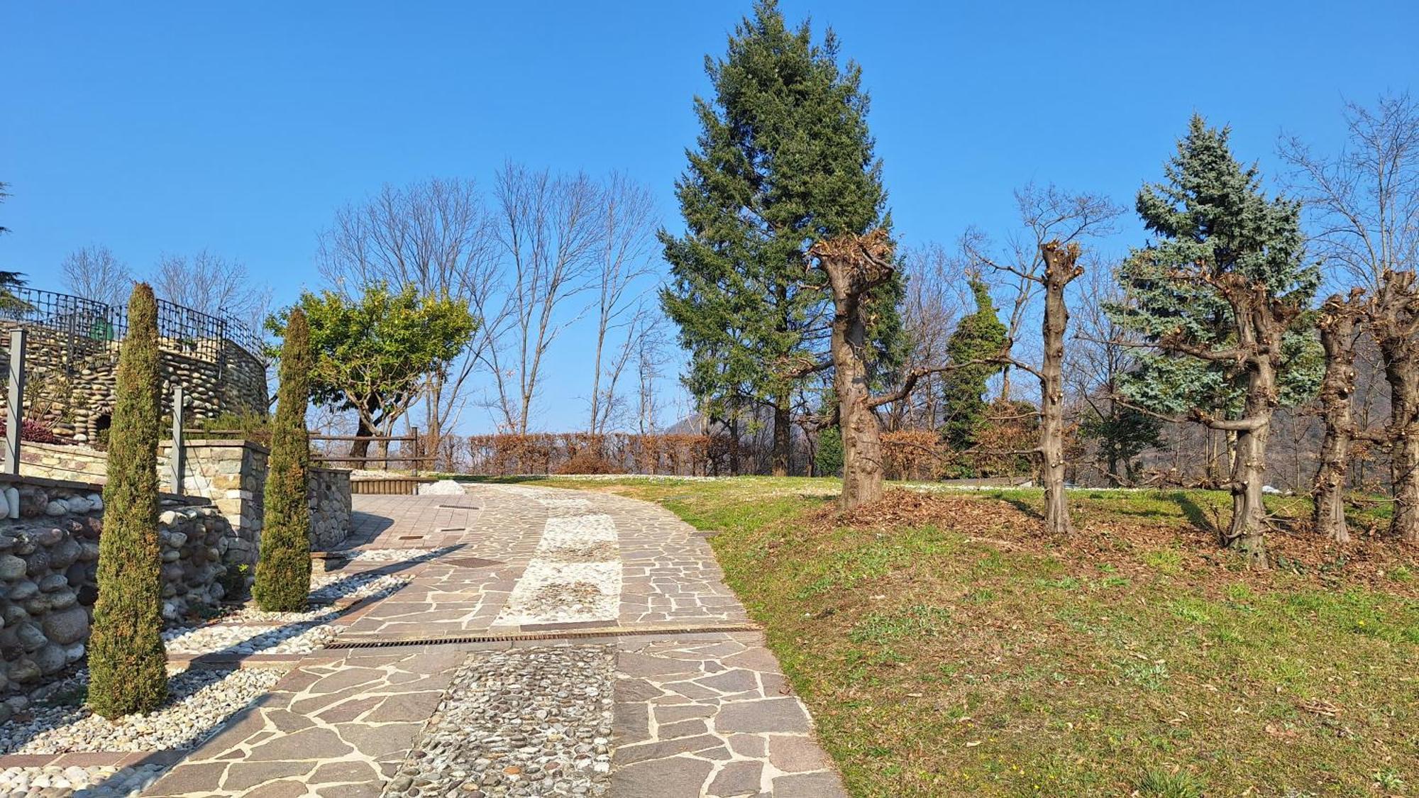 Villa Duno A Un Passo Da Citta Alta Clanezzo Buitenkant foto